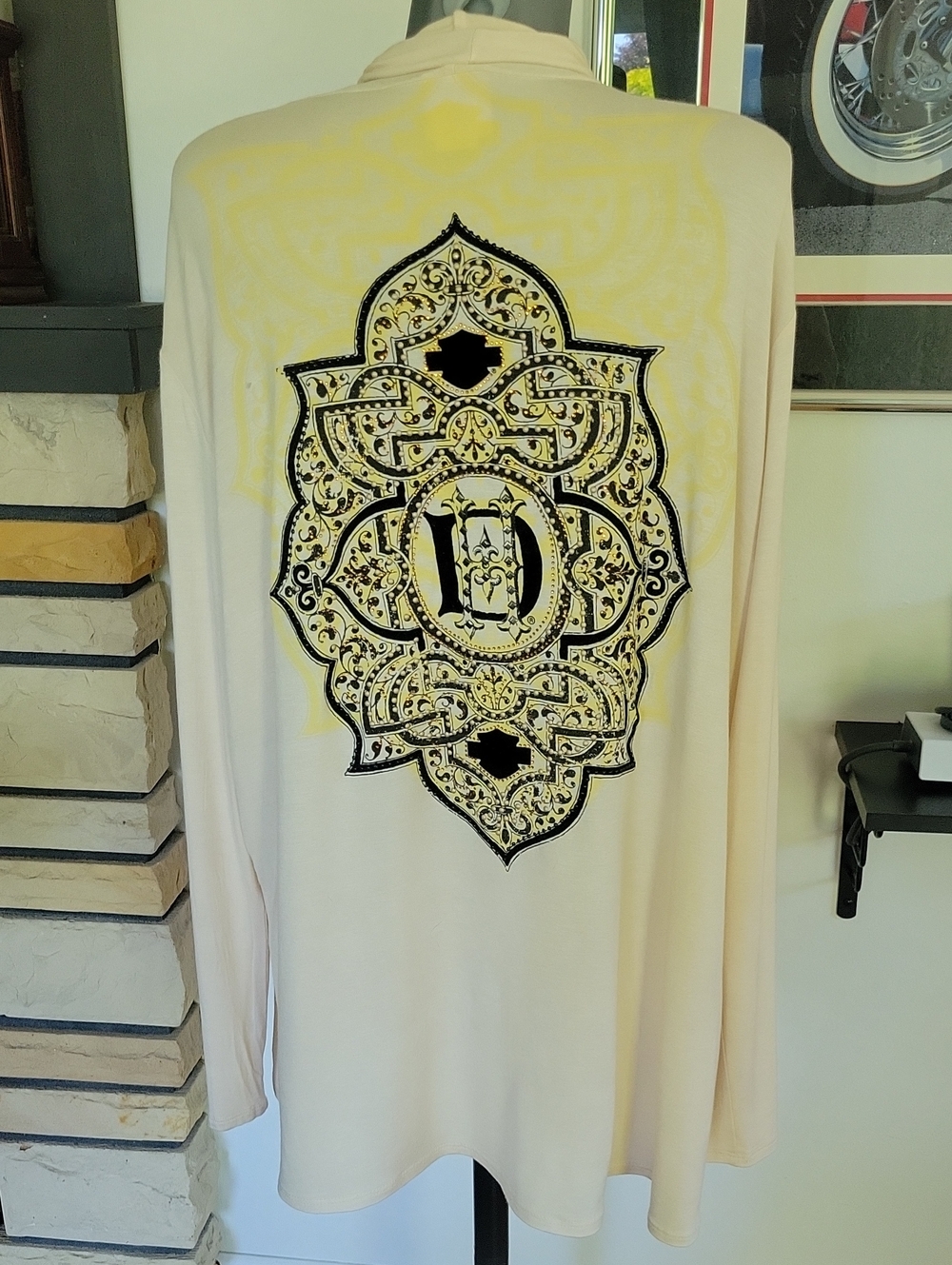 Harley-Davidson Cardigan 1XL/2XL Cream